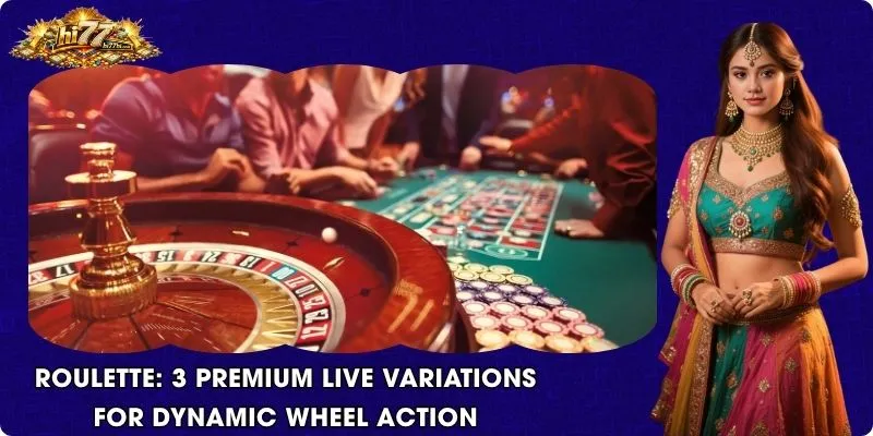 Roulette: 3 Premium Live Variations for Dynamic Wheel Action